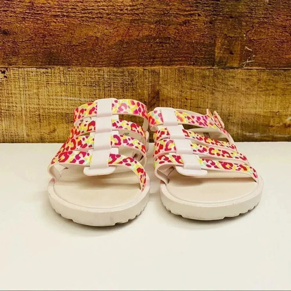 Melissa Rare Neon Leopard Sandals - Picture 4 of 7